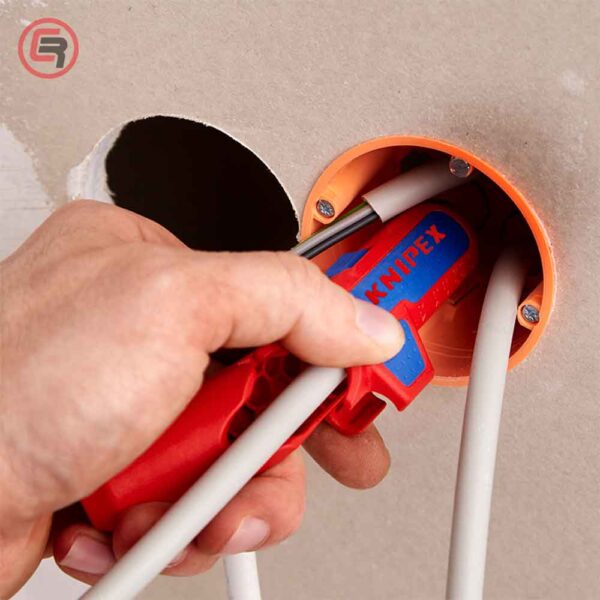 Knipex Skidač Izolacije Univerzalni ErgoStrip fi 8-13 mm Za Ljevake - 16 95 02 SB - Slika 11