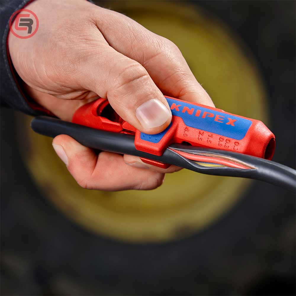 Knipex Skidač Izolacije Univerzalni ErgoStrip fi 8-13 mm Za Ljevake - 16 95 02 SB - Slika 13