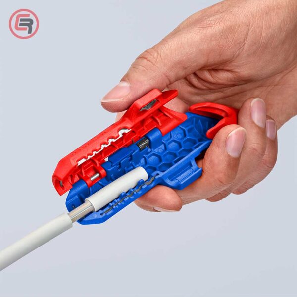 Knipex Skidač Izolacije Za Fotonaponske / Solarne Kablove ErgoStrip PV 4/6 mm2 - 16 95 03 SB - Slika 8