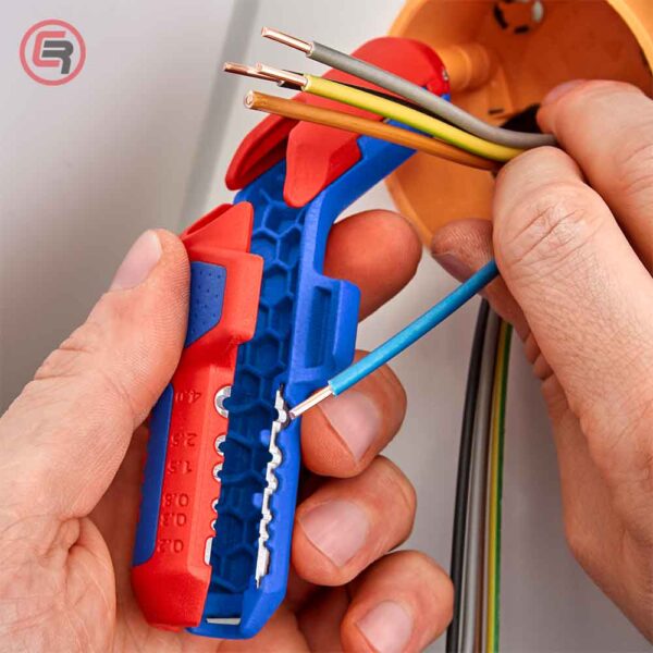 Knipex Skidač Izolacije Za Fotonaponske / Solarne Kablove ErgoStrip PV 4/6 mm2 - 16 95 03 SB - Slika 5