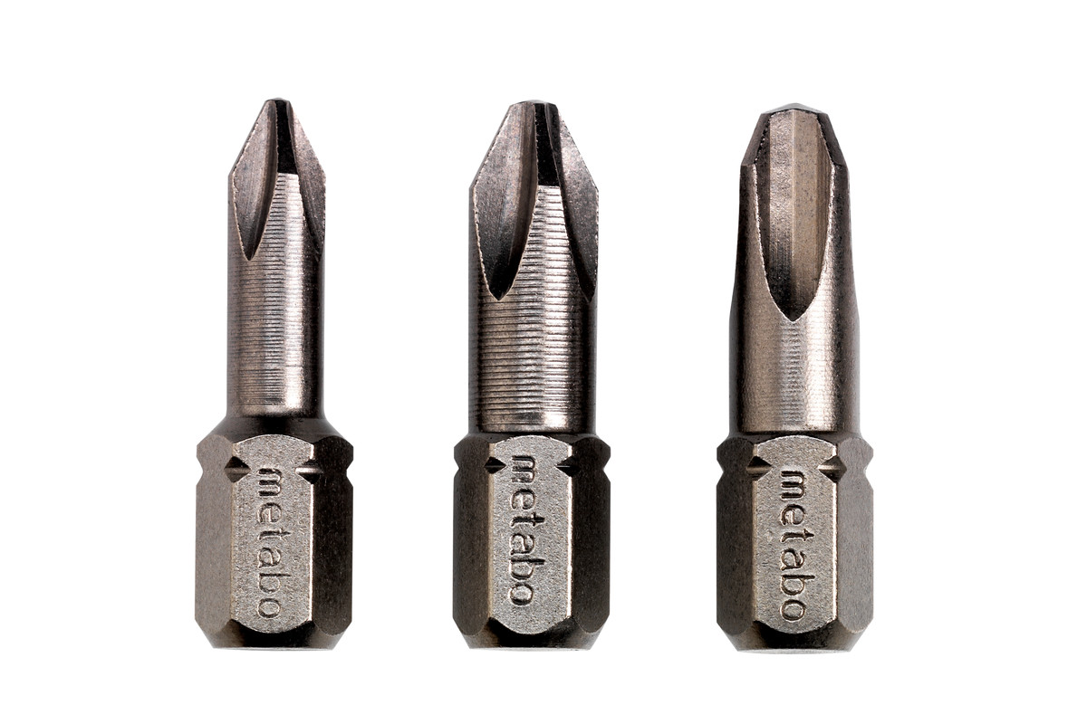 Metabo Set Bit Nastavaka Torsion PH 1, 2 i 3 / 25 mm / 3 dijelni – 628537000
