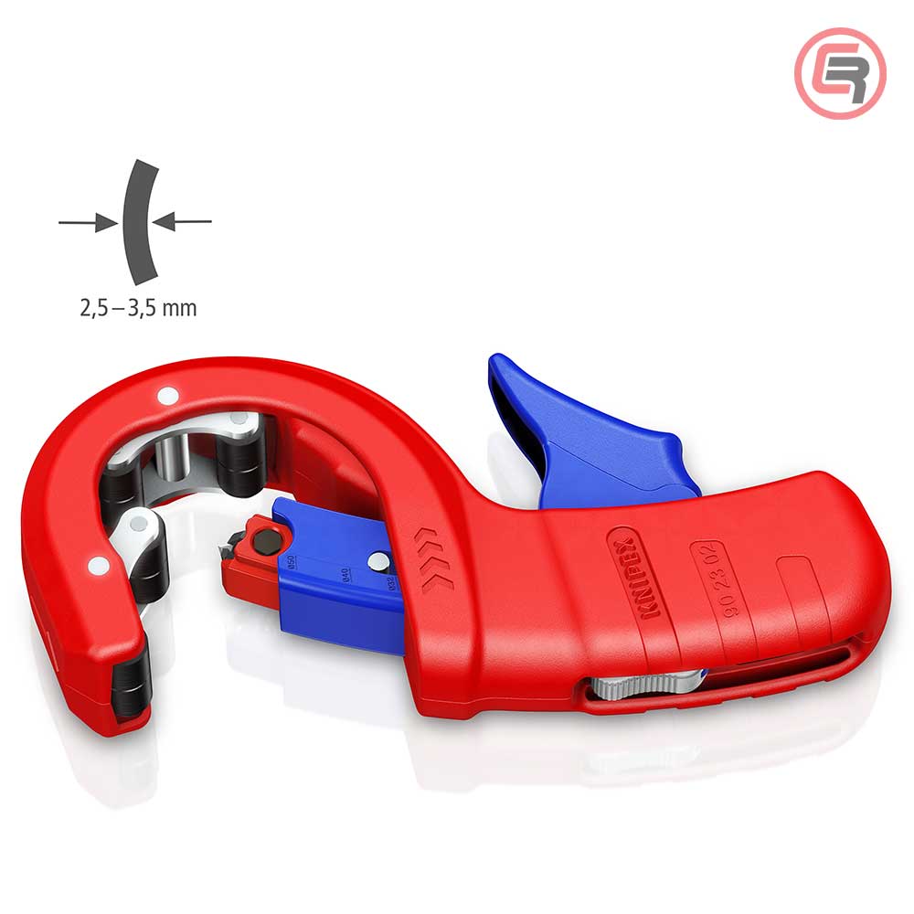 Knipex Rezač Za PVC Cijevi DPT50 - fi 32 / 40 / 50 mm - 90 23 02 BK