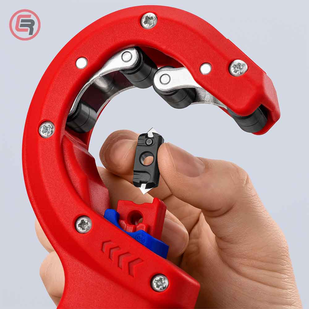 Knipex Rezač Za PVC Cijevi DPT50 - fi 32 / 40 / 50 mm - 90 23 02 BK - Slika 7