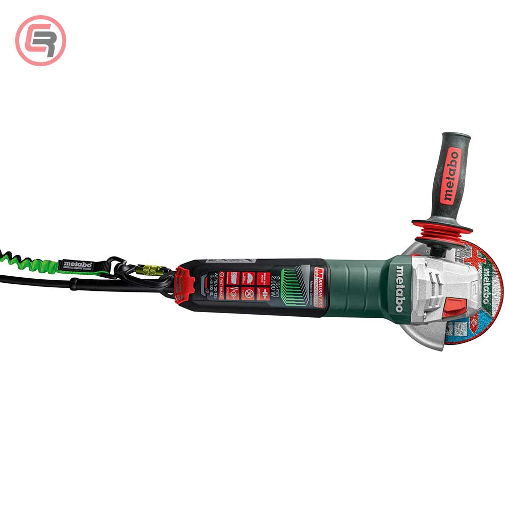 Metabo Brusilica WEPBA 20-125 Quick DS BL Kutna "Autobalanser" 125 mm / 2.000 W – 600643000 - Slika 2