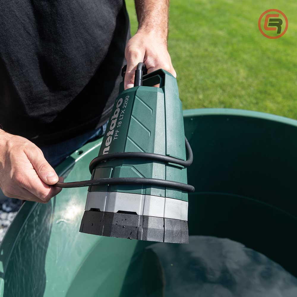 Metabo Pumpa Za Vodu Potopna Aku TPF 18 LTX 2200 + Adapter Za Bure / 18 V (bez baterija i punjača) – 601729850 - Slika 10