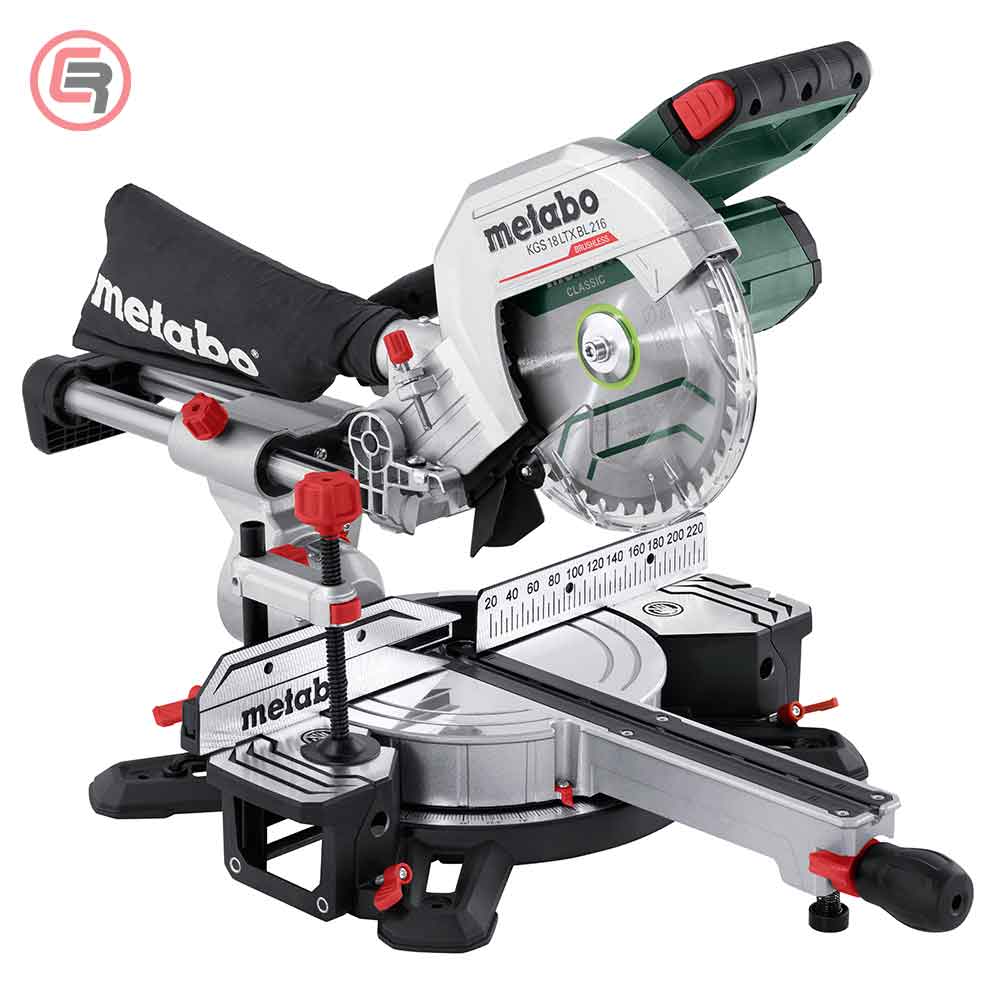 Metabo Pila Kružna Aku KGS 18 LTX BL 216 / 18 V Za Kutno Rezanje Potezna 216 mm (bez baterija i punjača) - 614216850
