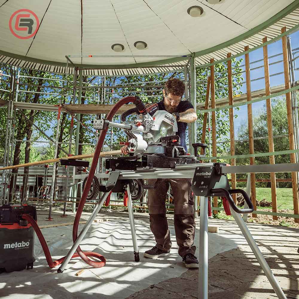 Metabo Pila Kružna Aku KGS 18 LTX BL 254 / 18 V Za Kutno Rezanje Potezna 254 mm (bez baterija i punjača) - 614254850 - Slika 2