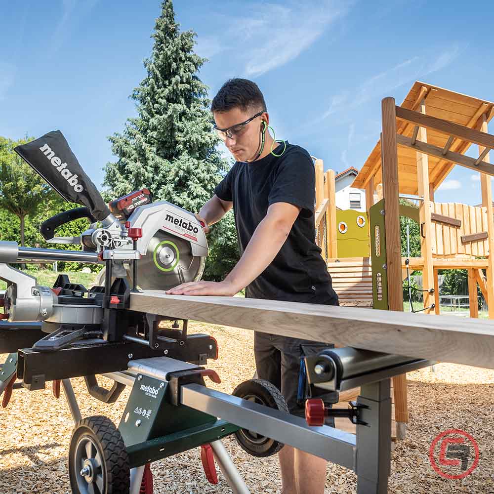 Metabo Pila Kružna Aku KGS 18 LTX BL 305 / 18 V Za Kutno Rezanje Potezna 305 mm (bez baterija i punjača) - 614305850 - Slika 5