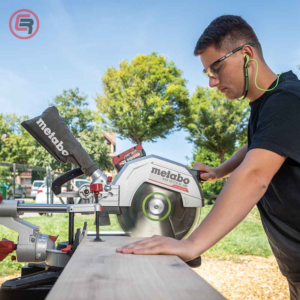 Metabo Pila Kružna Aku KGS 18 LTX BL 305 / 18 V Za Kutno Rezanje Potezna 305 mm (bez baterija i punjača) - 614305850 - Slika 4