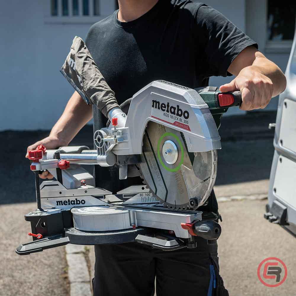 Metabo Pila Kružna Aku KGS 18 LTX BL 305 / 18 V Za Kutno Rezanje Potezna 305 mm (bez baterija i punjača) - 614305850 - Slika 7