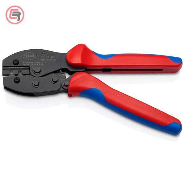 Knipex Kliješta Za Presanje Fotonaponskih / Solarnih MC4 / MC4 EVO 2 Konektora PreciForce – 97 52 42 - Slika 3