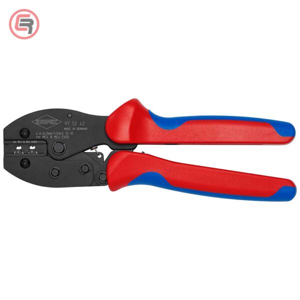 Knipex Kliješta Za Presanje Fotonaponskih / Solarnih MC4 / MC4 EVO 2 Konektora PreciForce – 97 52 42 - Slika 2