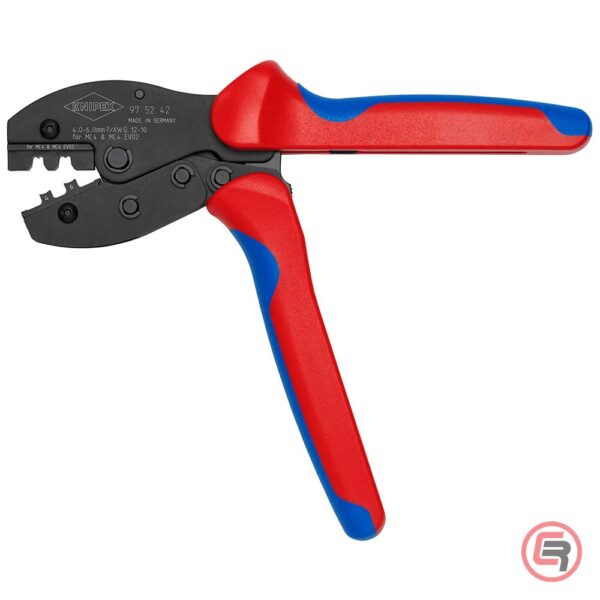 Knipex Kliješta Za Presanje Fotonaponskih / Solarnih MC4 / MC4 EVO 2 Konektora PreciForce – 97 52 42 - Slika 5