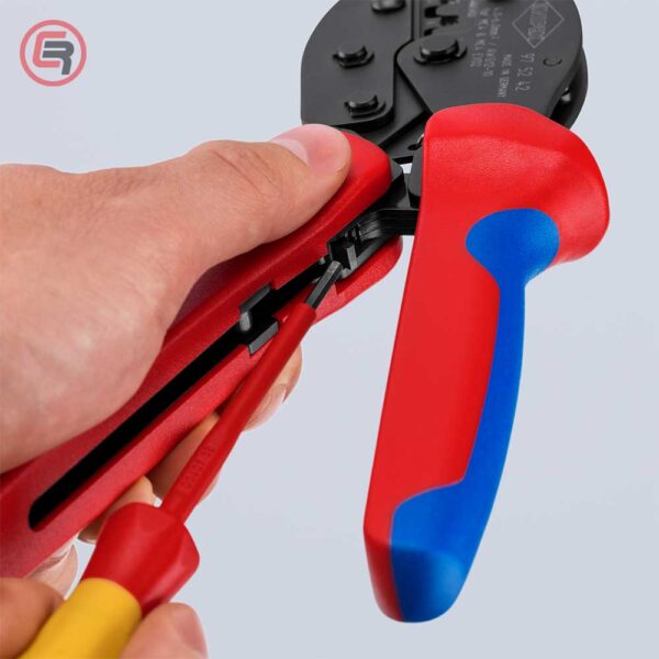 Knipex Kliješta Za Presanje Fotonaponskih / Solarnih MC4 / MC4 EVO 2 Konektora PreciForce – 97 52 42 - Slika 9