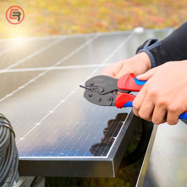 Knipex Kliješta Za Presanje Fotonaponskih / Solarnih MC4 / MC4 EVO 2 Konektora PreciForce – 97 52 42 - Slika 12