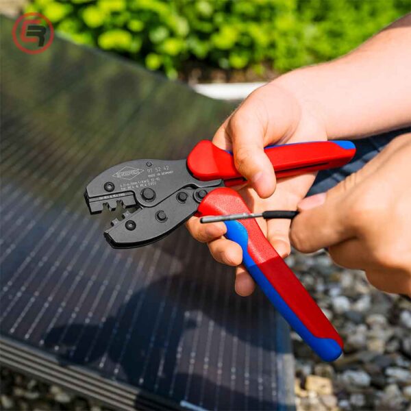 Knipex Kliješta Za Presanje Fotonaponskih / Solarnih MC4 / MC4 EVO 2 Konektora PreciForce – 97 52 42 - Slika 14