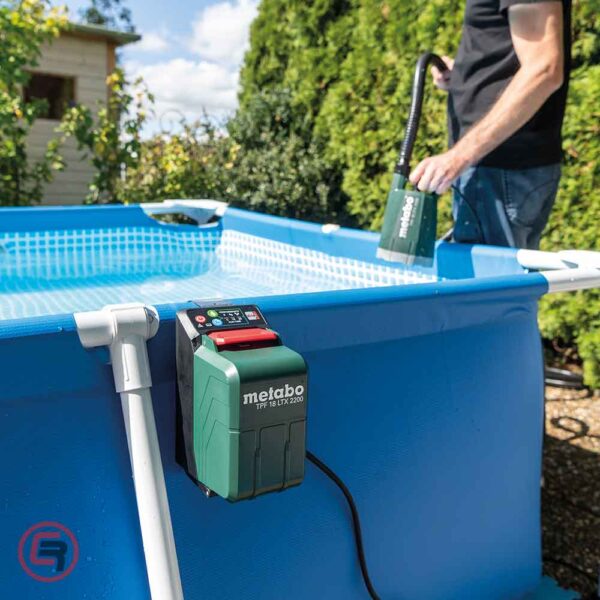 Metabo Pumpa Za Vodu Potopna Aku TPF 18 LTX 2200 + Adapter Za Bure / 18 V (bez baterija i punjača) – 601729850 - Slika 4