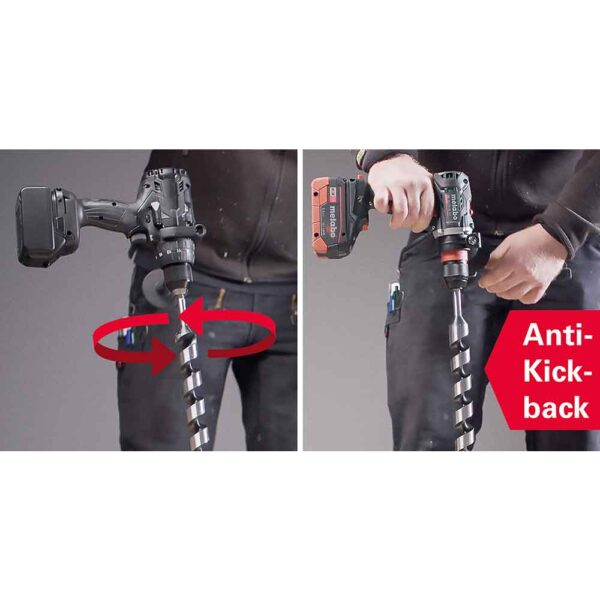 Metabo Bušilica-Odvijač Aku BS 18 LTX BL I 18 V 2xAKU (5,5 Ah LiHD) ASC 145 + metaBOX 145 L  – 602358660 - Slika 3