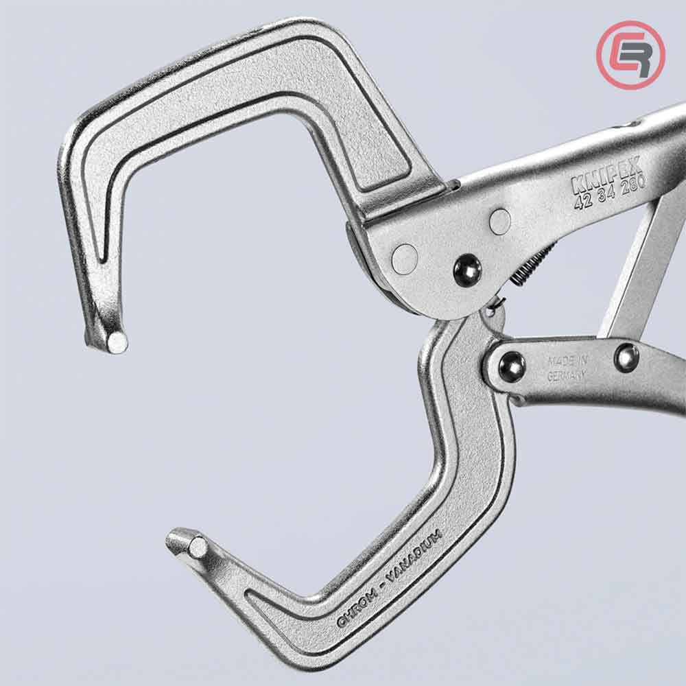 Knipex Kliješta Grip Varilačka 280 mm Do 40 mm Visine - 42 34 280 - Slika 5