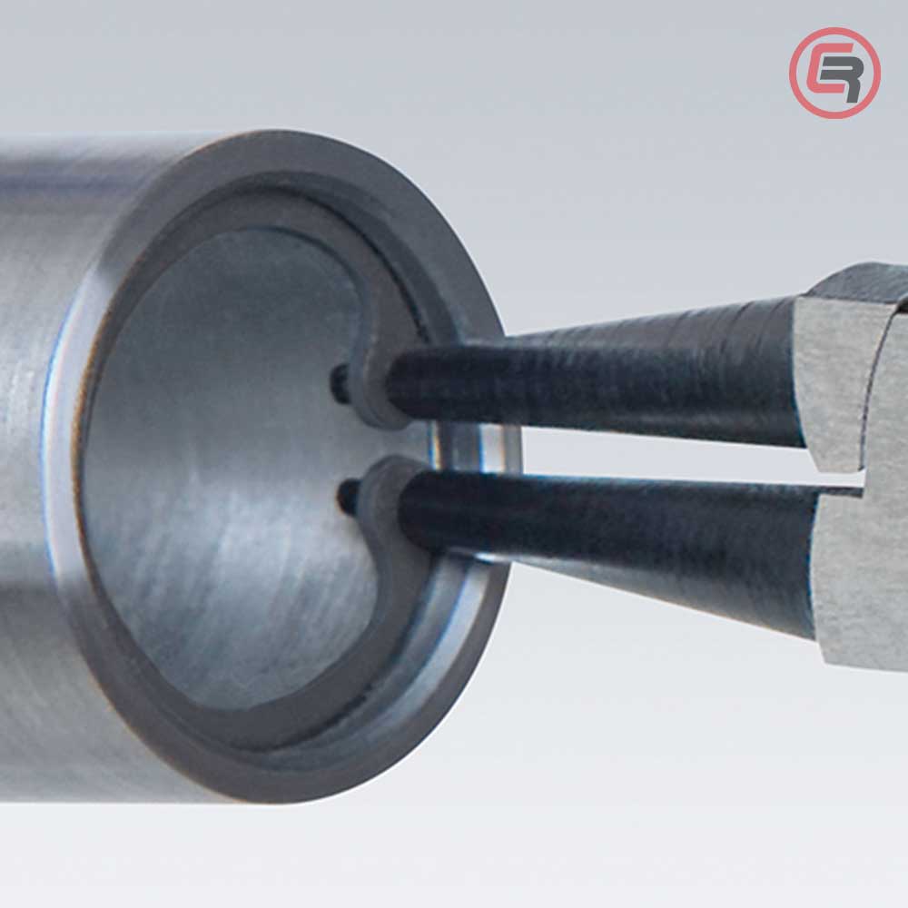 Knipex Kliješta Za Seger Osigurače Unutrašnja Ravna (fi 19-60 mm) 180 mm - 44 11 J2 - Slika 4