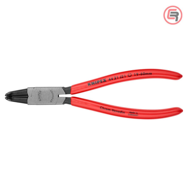 Knipex Kliješta Za Seger Osigurače Unutrašnja Kriva (fi 19-60 mm) 170 mm - 44 21 J21 - Slika 3