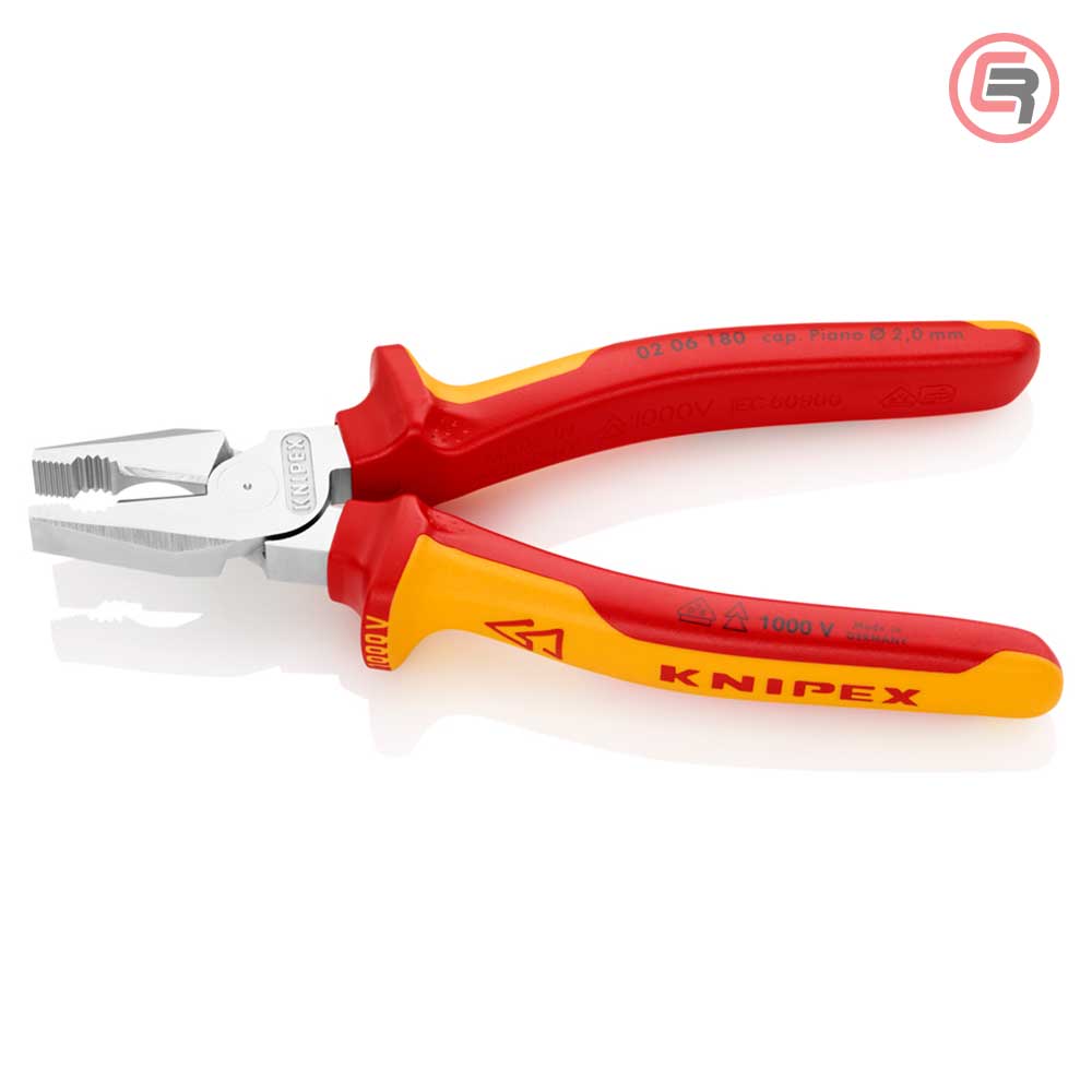 Knipex Kliješta Kombinovana 180 mm / 1000V – 02 06 180 - Slika 2