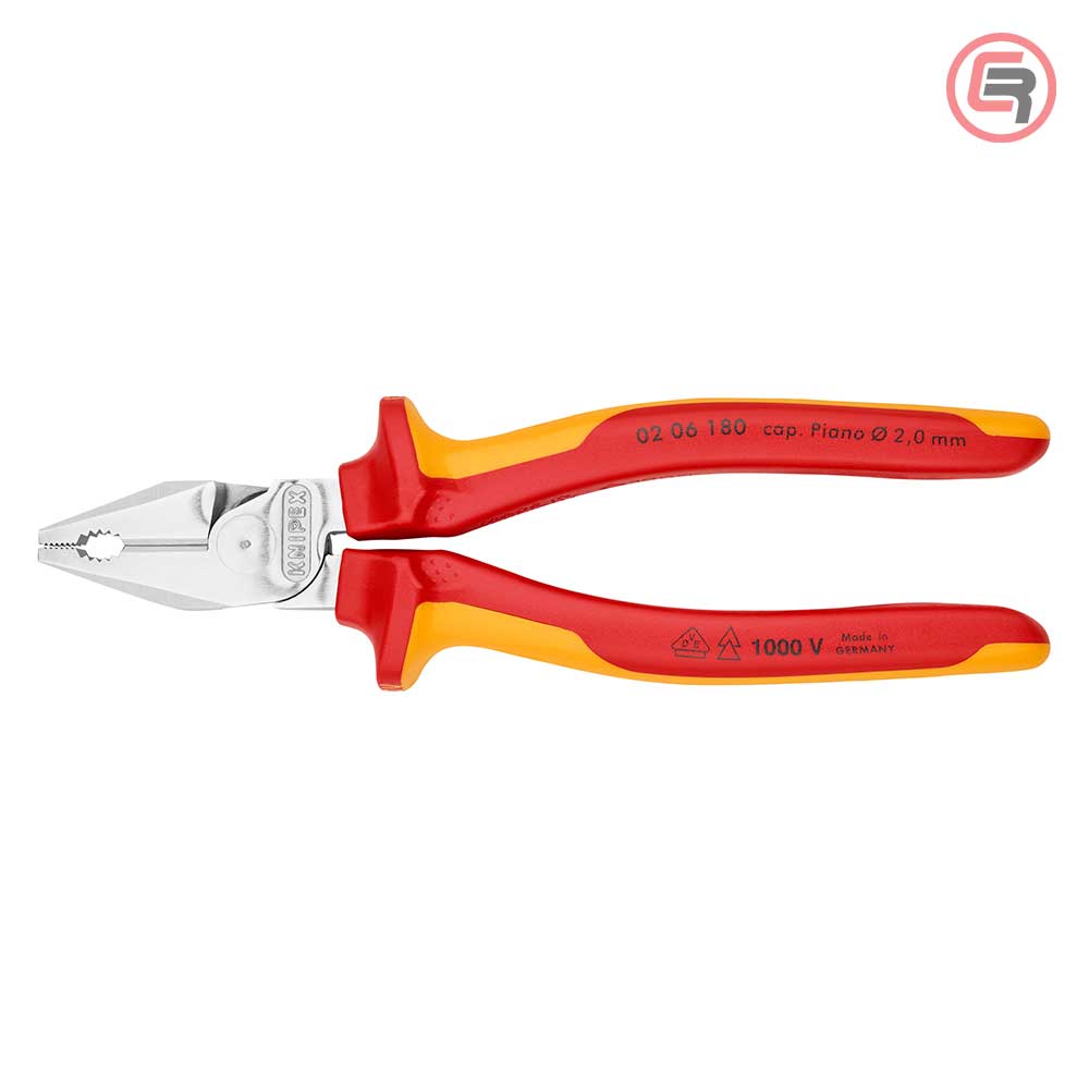 Knipex Kliješta Kombinovana 180 mm / 1000V – 02 06 180 - Slika 3