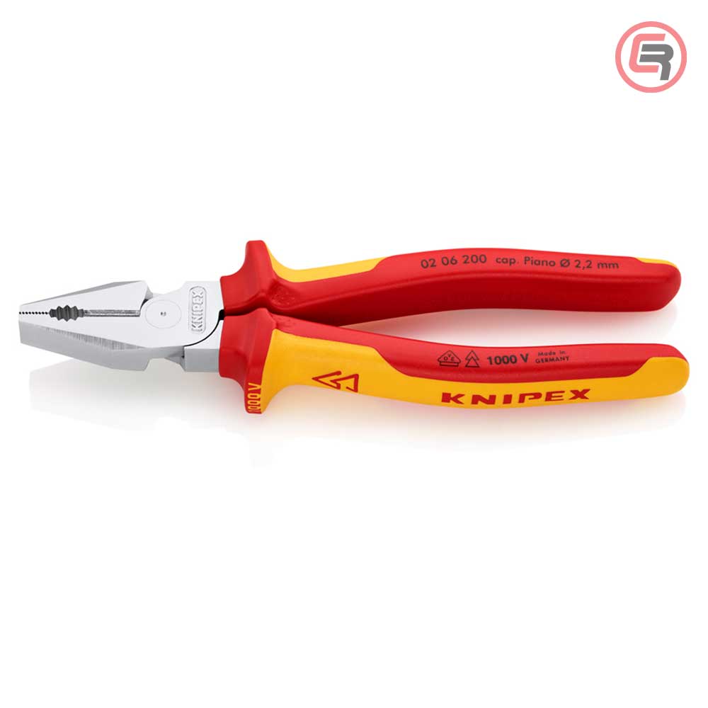 Knipex Kliješta Kombinovana 200 mm / 1000V – 02 06 200