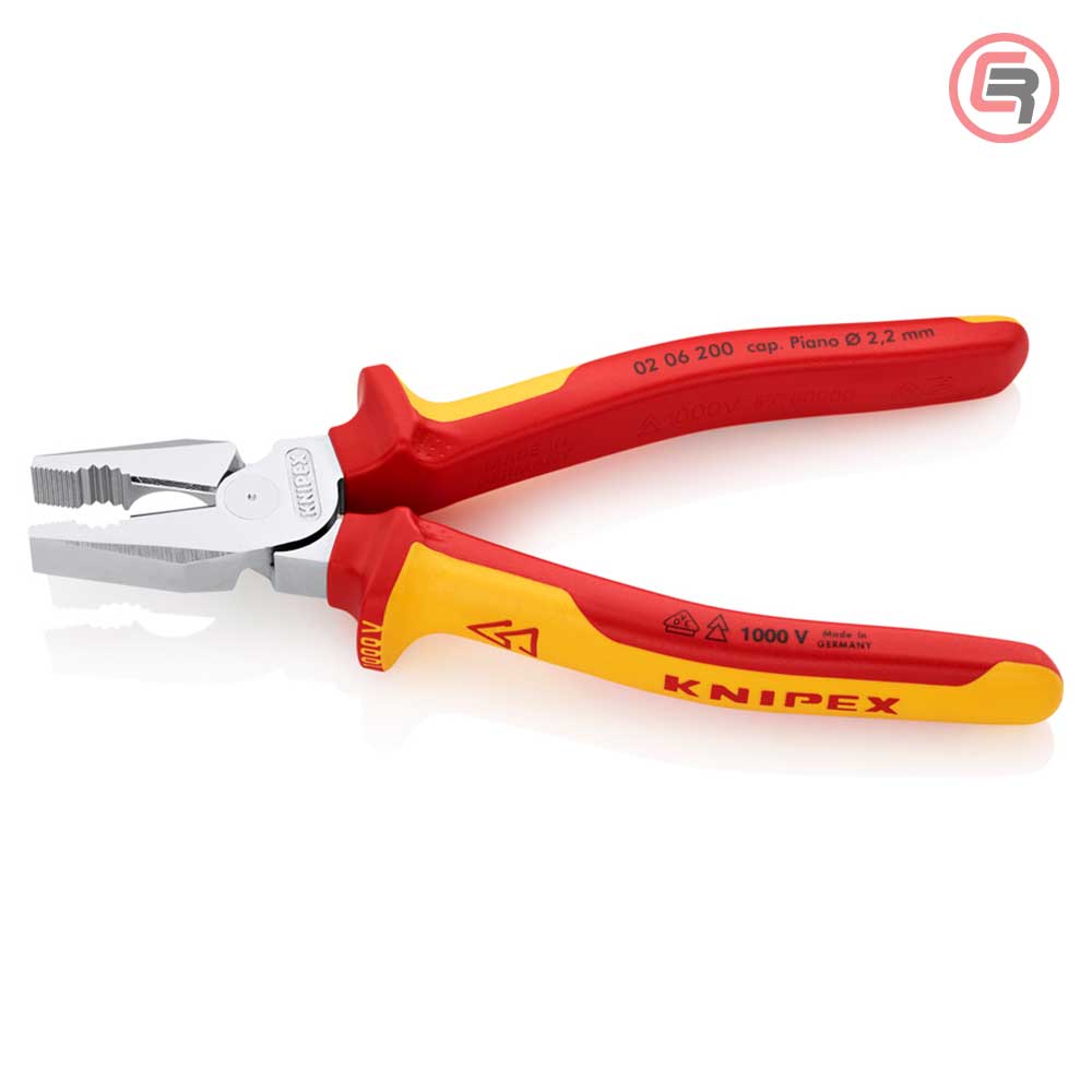 Knipex Kliješta Kombinovana 200 mm / 1000V – 02 06 200 - Slika 2