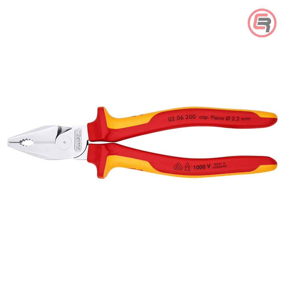 Knipex Kliješta Kombinovana 200 mm / 1000V – 02 06 200 - Slika 3
