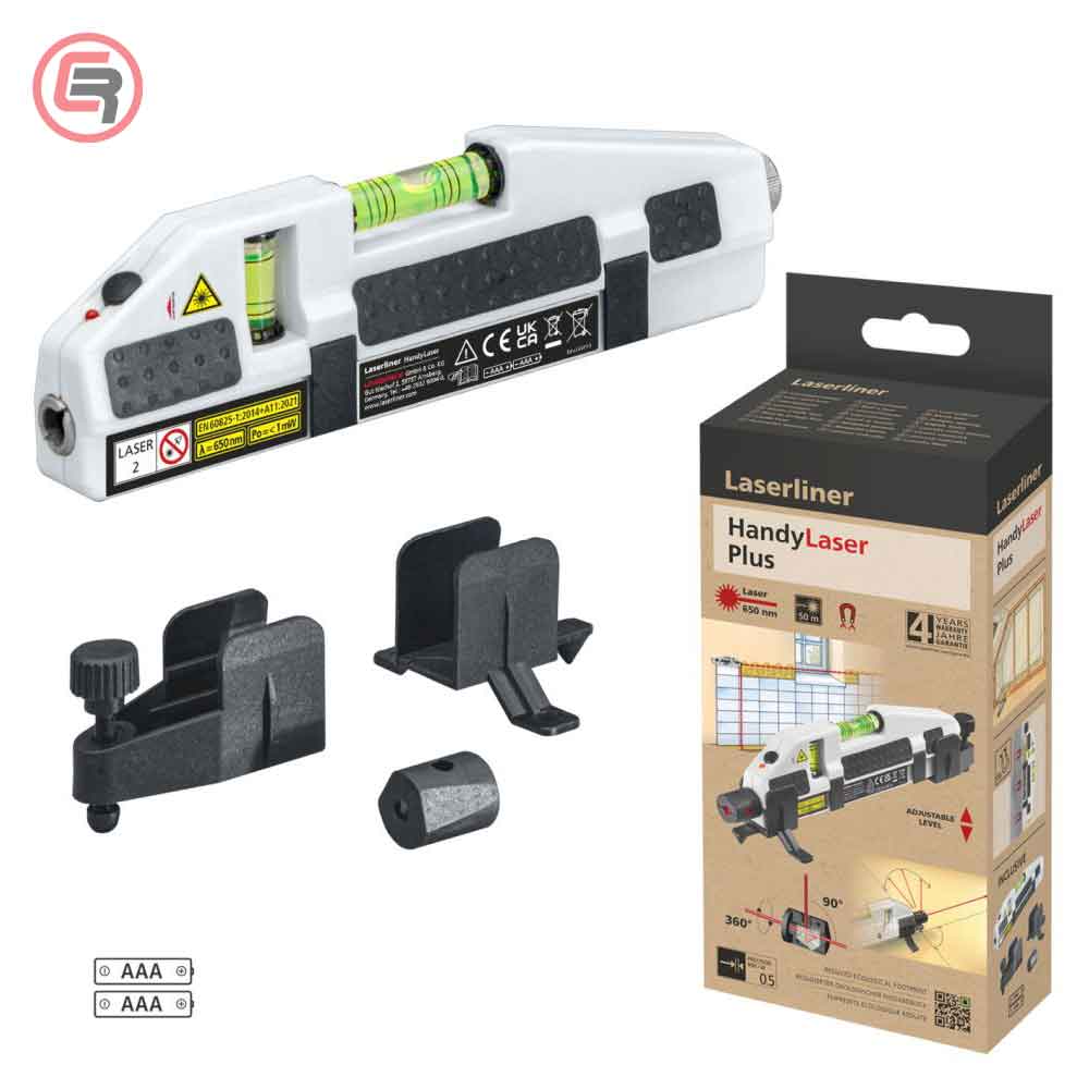 Laserliner Libela Laserska HandyLaser Plus 21 cm – 025.04.00E - Slika 6