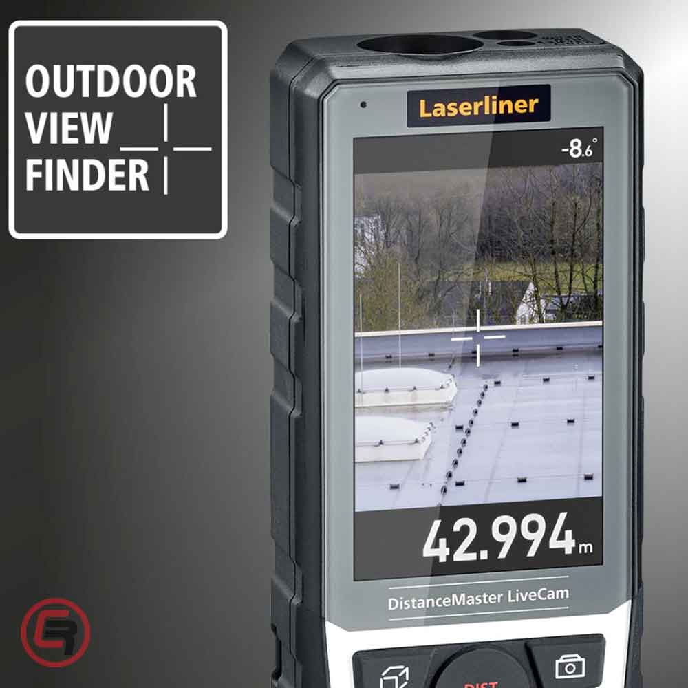 Laserliner Laserski Metar Daljinomjer DistanceMaster LiveCam S HD Kamerom / 150 m – 080.985A - Slika 3