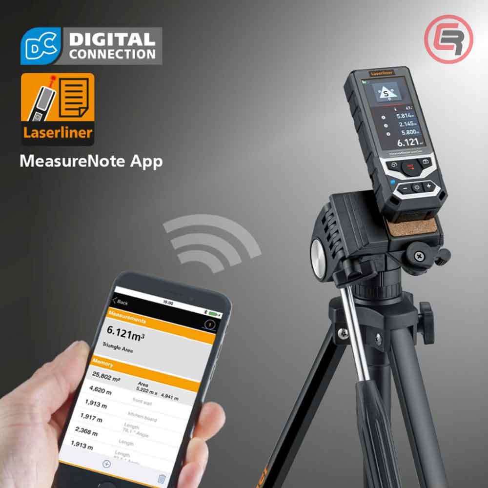 Laserliner Laserski Metar Daljinomjer DistanceMaster LiveCam S HD Kamerom / 150 m – 080.985A - Slika 4