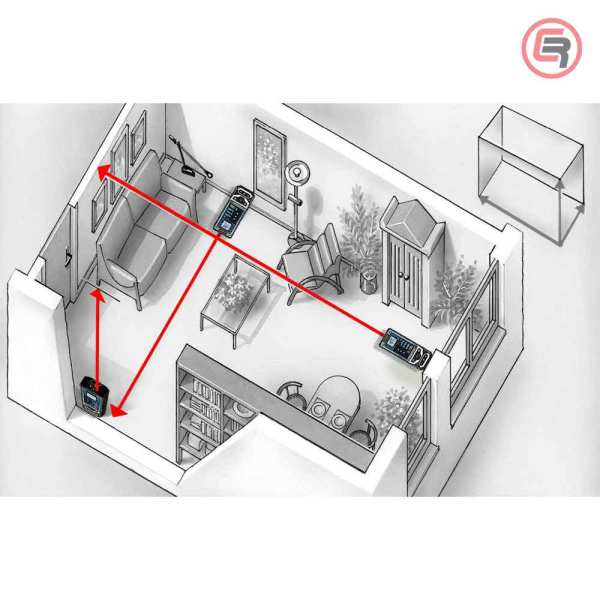 Laserliner Laserski Metar Daljinomjer DistanceMaster LiveCam S HD Kamerom / 150 m – 080.985A - Slika 9