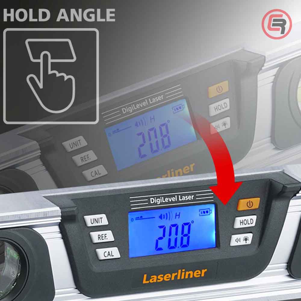 Laserliner Libela Laserska Sa Magnetom 800 mm DigiLevel Laser G80 – 081.257A - Slika 7