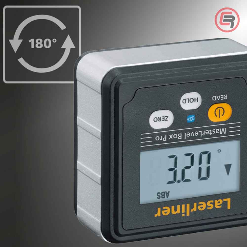 Laserliner Libela Digitalna 28 mm / 360° MasterLevel Box Pro – 081.262A - Slika 4