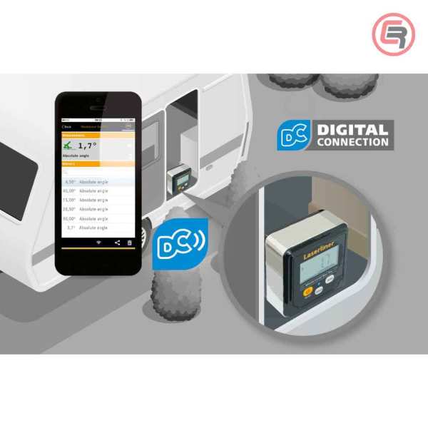 Laserliner Libela Digitalna 28 mm / 360° MasterLevel Box Pro – 081.262A - Slika 7