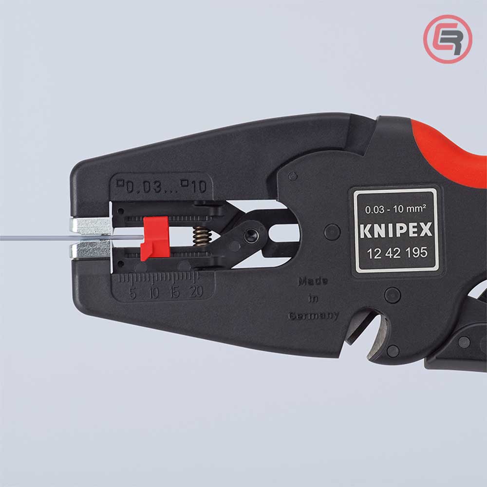 Knipex Kliješta Za Skidanje Izolacije MultiStrip 10 / 0,03 - 10,0 mm2 Automatska – 12 42 195 - Slika 4