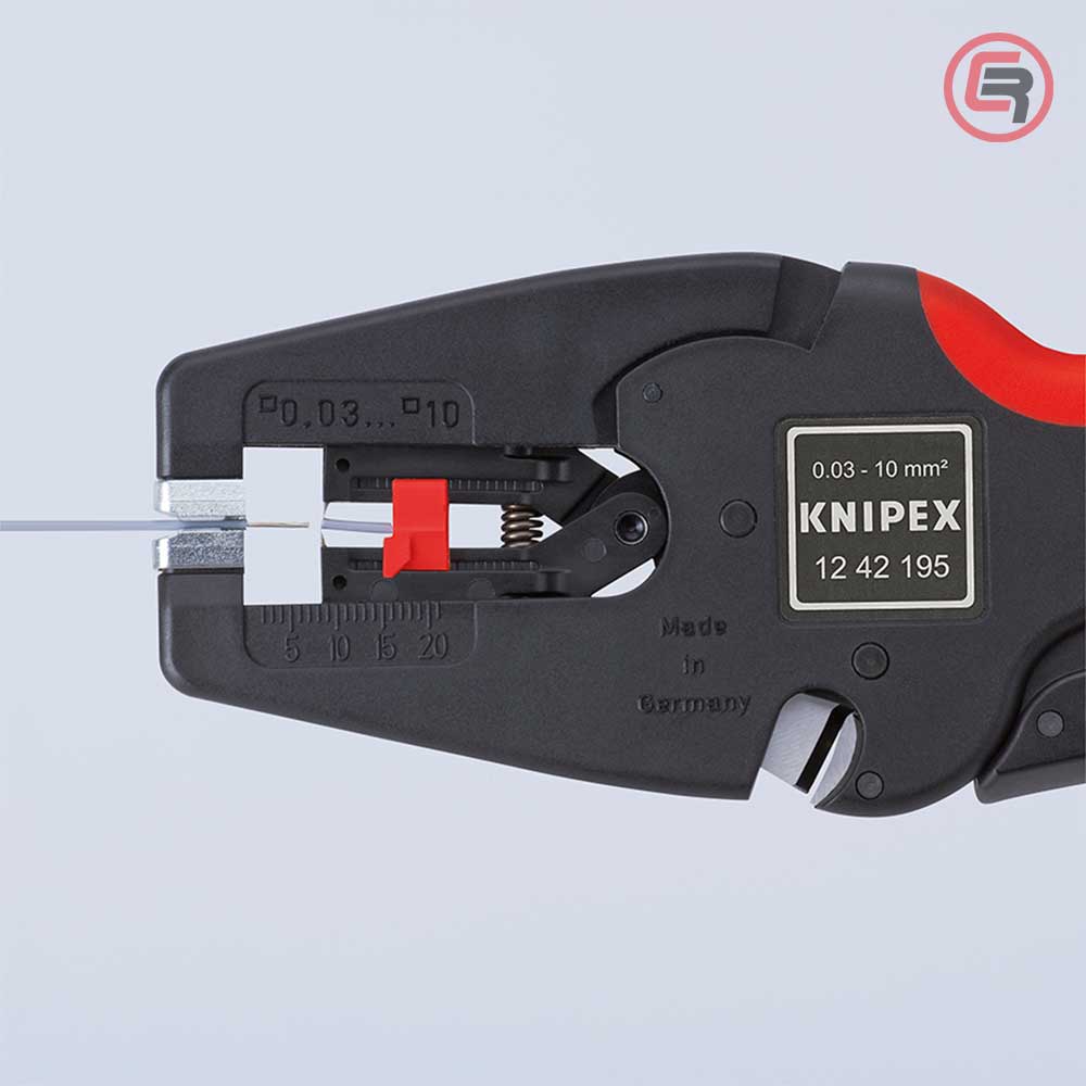 Knipex Kliješta Za Skidanje Izolacije MultiStrip 10 / 0,03 - 10,0 mm2 Automatska – 12 42 195 - Slika 6