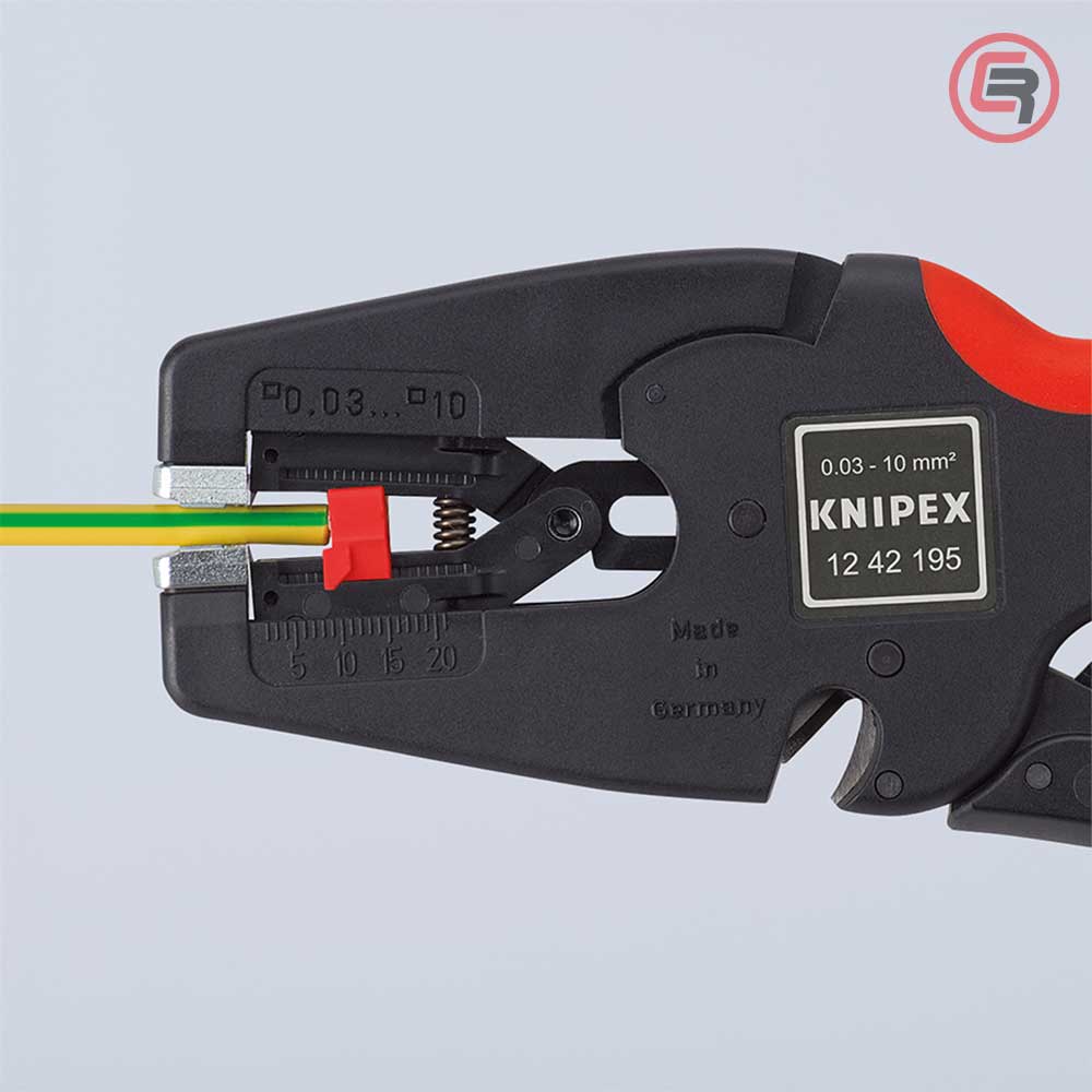 Knipex Kliješta Za Skidanje Izolacije MultiStrip 10 / 0,03 - 10,0 mm2 Automatska – 12 42 195 - Slika 5