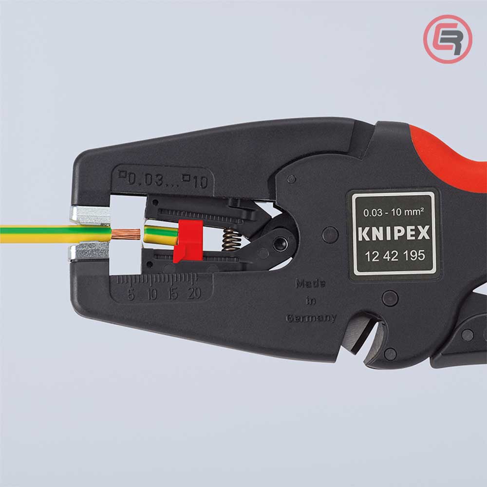 Knipex Kliješta Za Skidanje Izolacije MultiStrip 10 / 0,03 - 10,0 mm2 Automatska – 12 42 195 - Slika 7