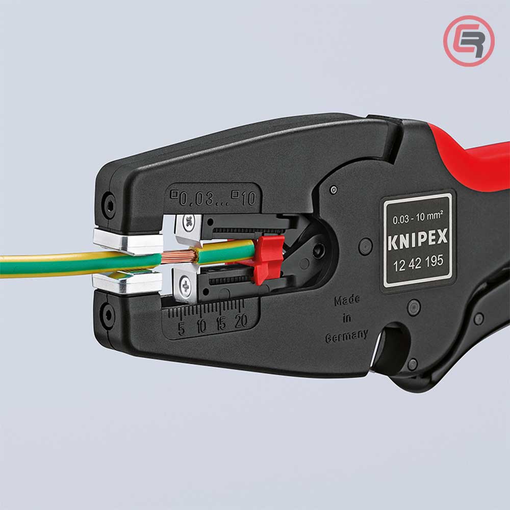 Knipex Kliješta Za Skidanje Izolacije MultiStrip 10 / 0,03 - 10,0 mm2 Automatska – 12 42 195 - Slika 9