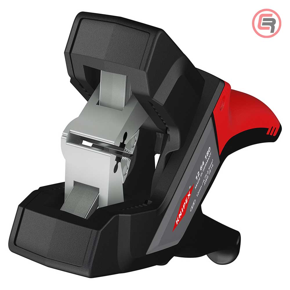 Knipex Kliješta Za Skidanje Izolacije 0,75 - 2,5 mm2 Automatska Za Ravne Kablove – 12 64 180 - Slika 4