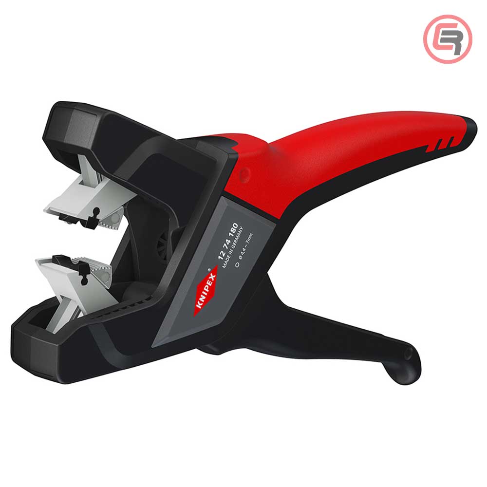 Knipex Kliješta Za Skidanje Izolacije 4,4 - 7,5 mm2 Automatska – 12 74 180 - Slika 4