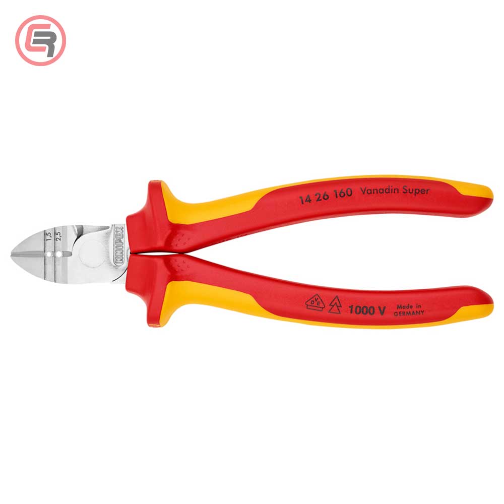 Knipex Kliješta Bočna Sječa - Sječice / Skidanje Izolacije 160 mm 1000V - 14 26 160 - Slika 3