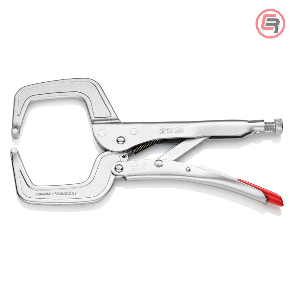 Knipex Kliješta Grip Varilačka 280 mm Do 40 mm Visine - 42 34 280 - Slika 2