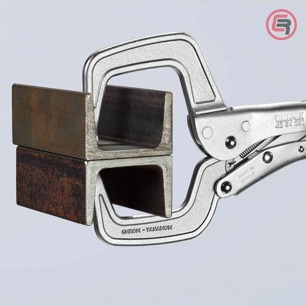 Knipex Kliješta Grip Varilačka 280 mm Do 40 mm Visine - 42 34 280 - Slika 4