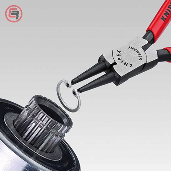 Knipex Kliješta Za Seger Osigurače Unutrašnja Ravna (fi 12-25 mm) 140 mm - 44 11 J1 - Slika 6