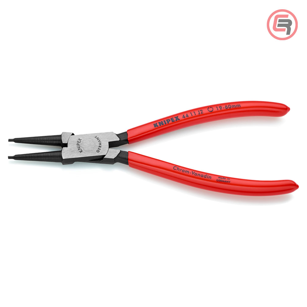Knipex Kliješta Za Seger Osigurače Unutrašnja Ravna (fi 19-60 mm) 180 mm - 44 11 J2 - Slika 2