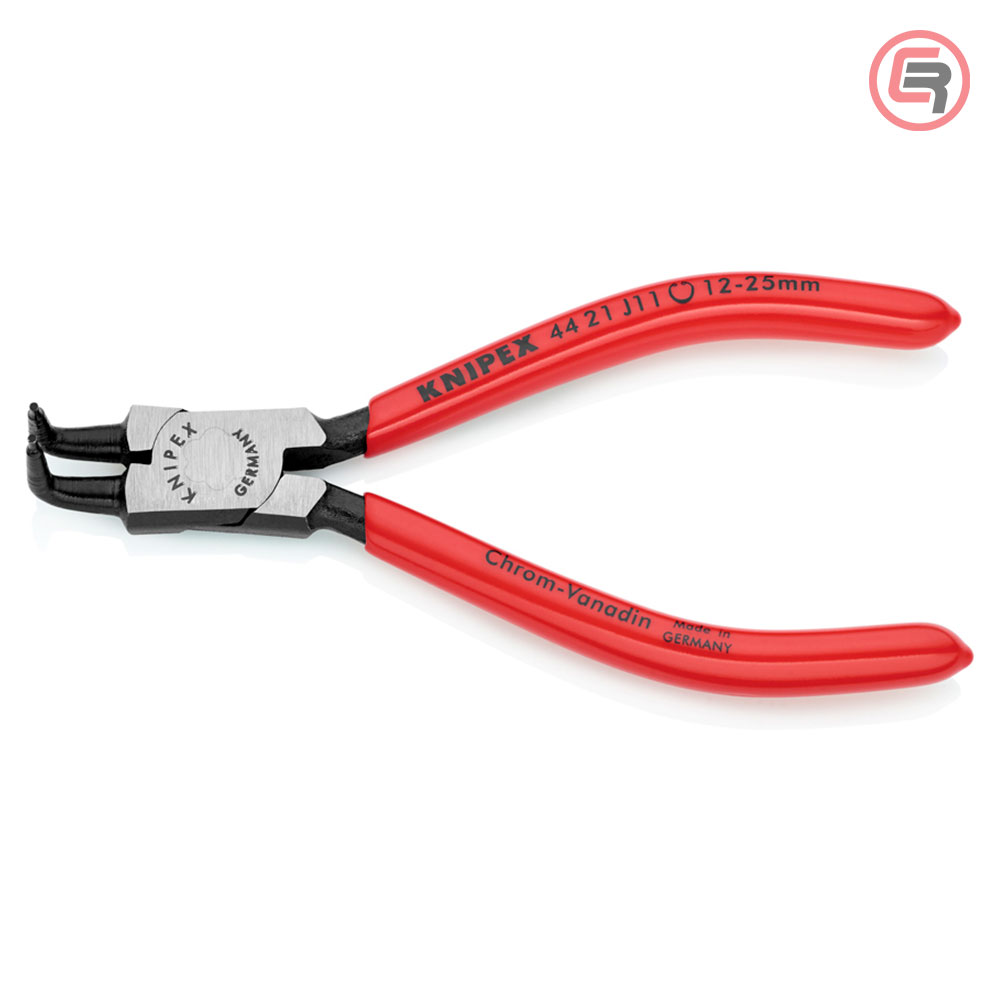 Knipex Kliješta Za Seger Osigurače Unutrašnja Kriva (fi 12-25 mm) 130 mm - 44 21 J11 - Slika 2